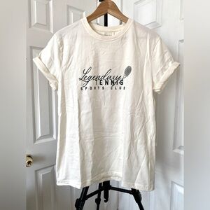 T-Shirt Legendary Tennis Sports Club Size L / NEW